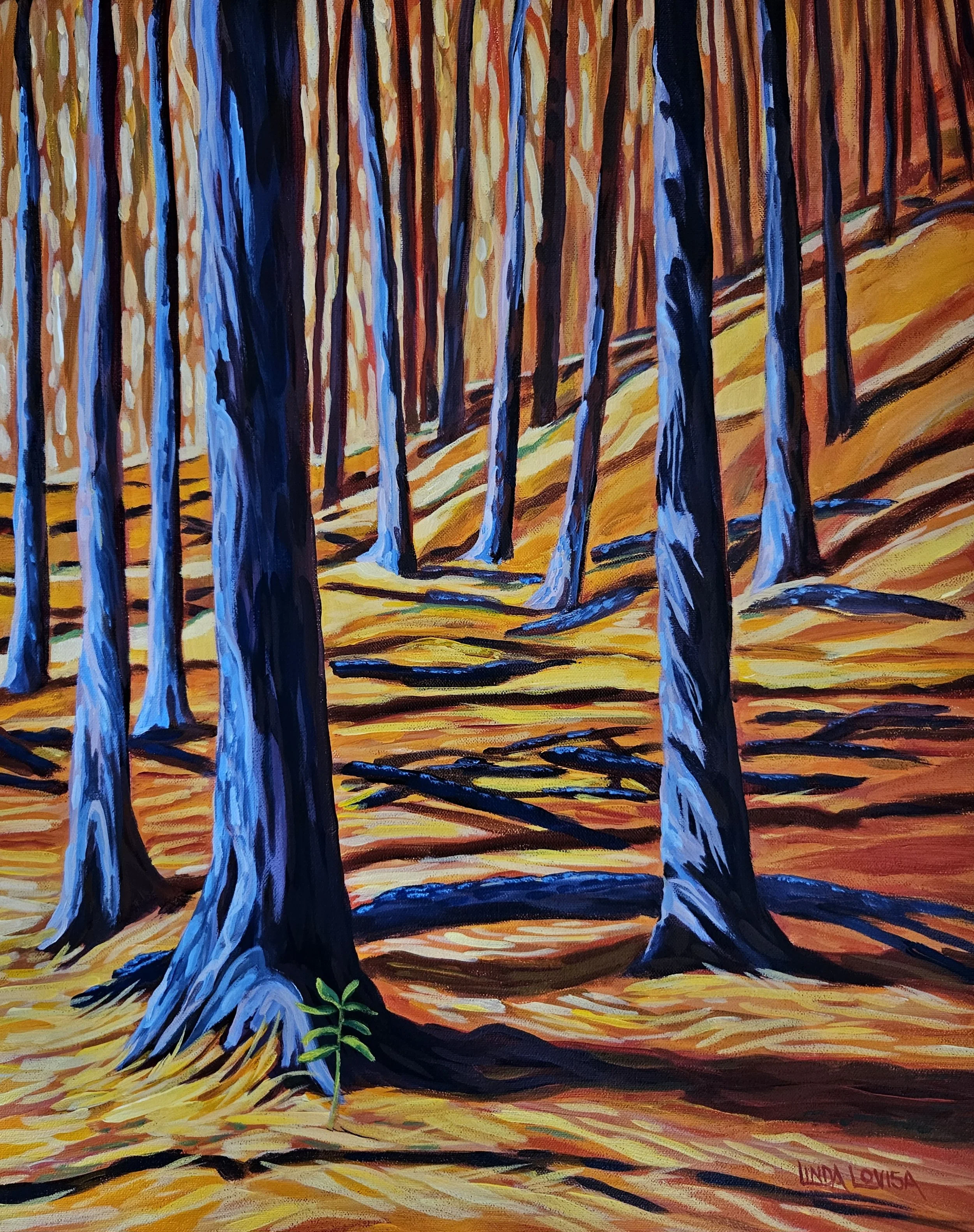 Mushroom Memories, Forest Floor Findings — Linda Lovisa Kelowna Artist